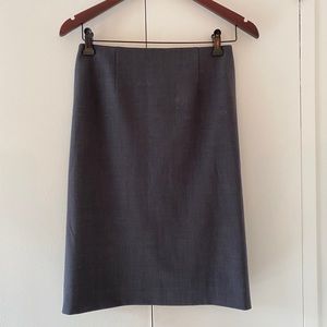 Theory pencil skirt - charcoal grey - size 00